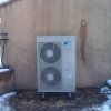 Installation d'une pompe à chaleur air/eau sur plancher chauffant : à Puyloubier remplacement d'une PAC de 1982 ...