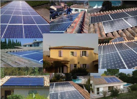 Installaitons photovoltaïques sur des hangars ou des habitations individuelles, aim solutions energies